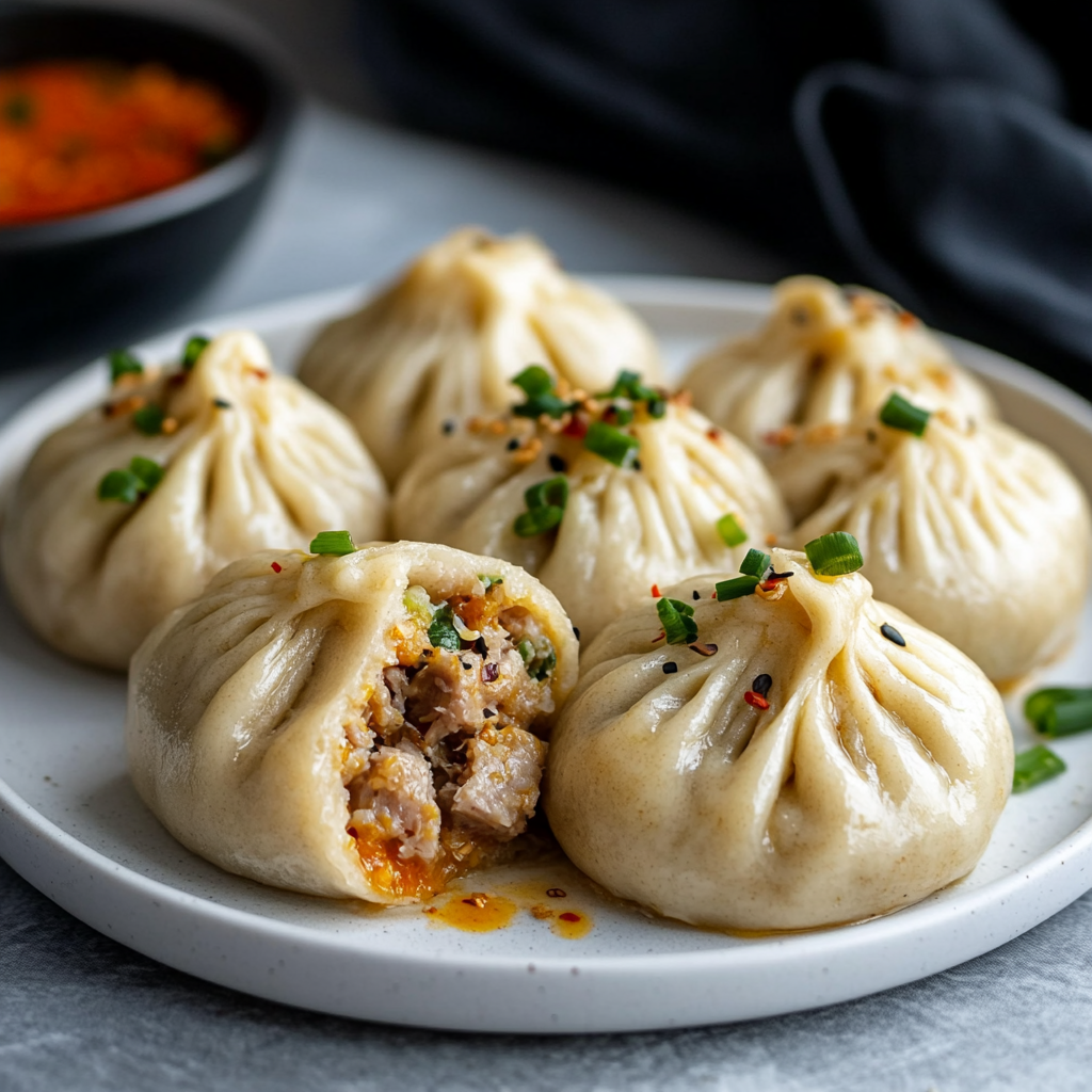 Nikuman (Steamed Pork Buns)
