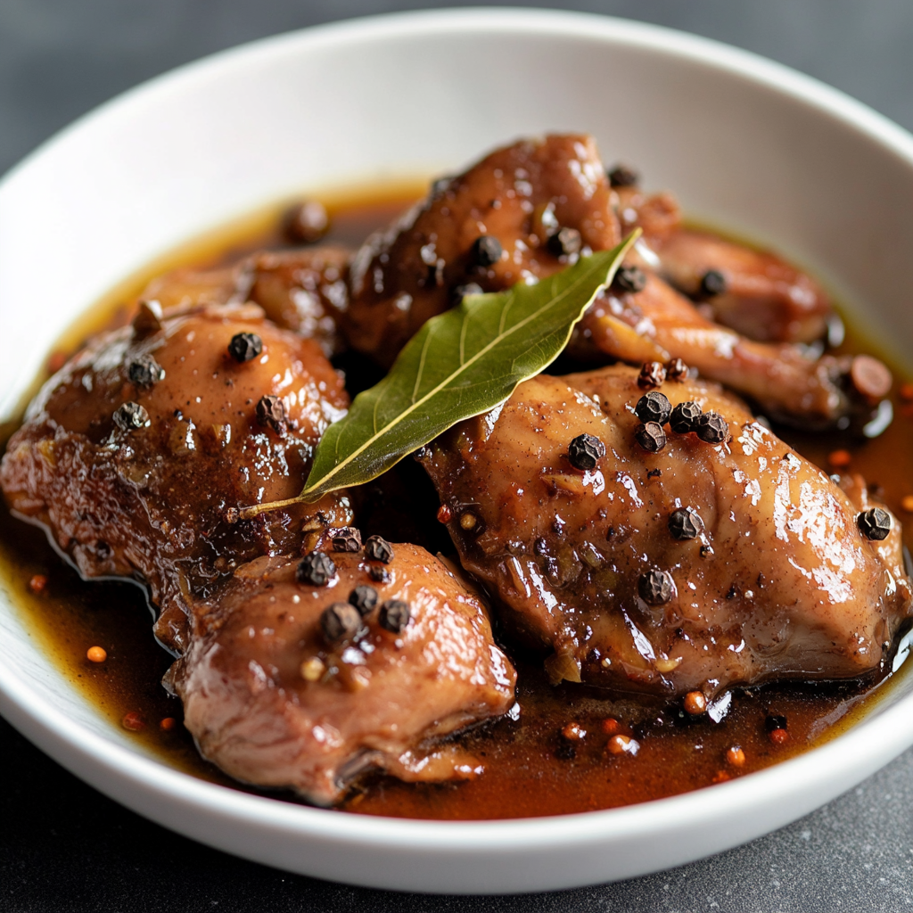 Adobong Manok (Filipino Chicken Adobo)