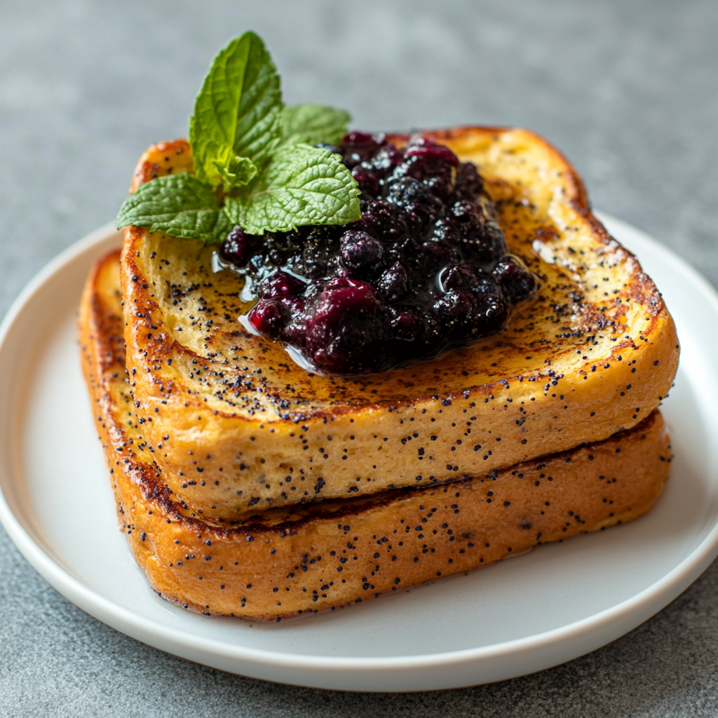 Lemon Poppy French Toast