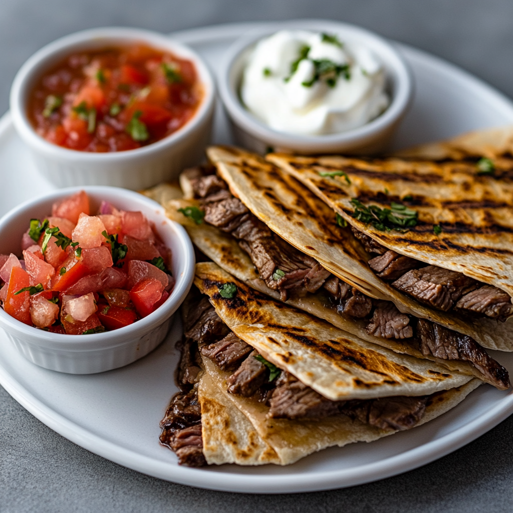 Grilled Hangar Steak Quesadilla