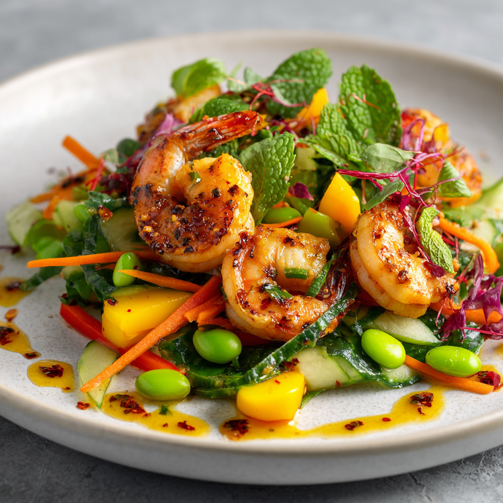 Thai Chopped Shrimp Salad