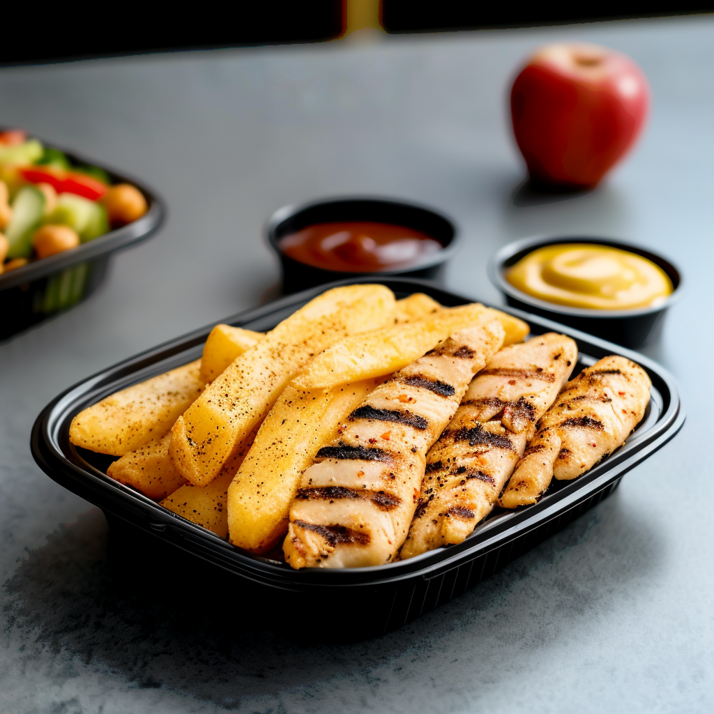 Grilled Chicken Tender Dinner Box