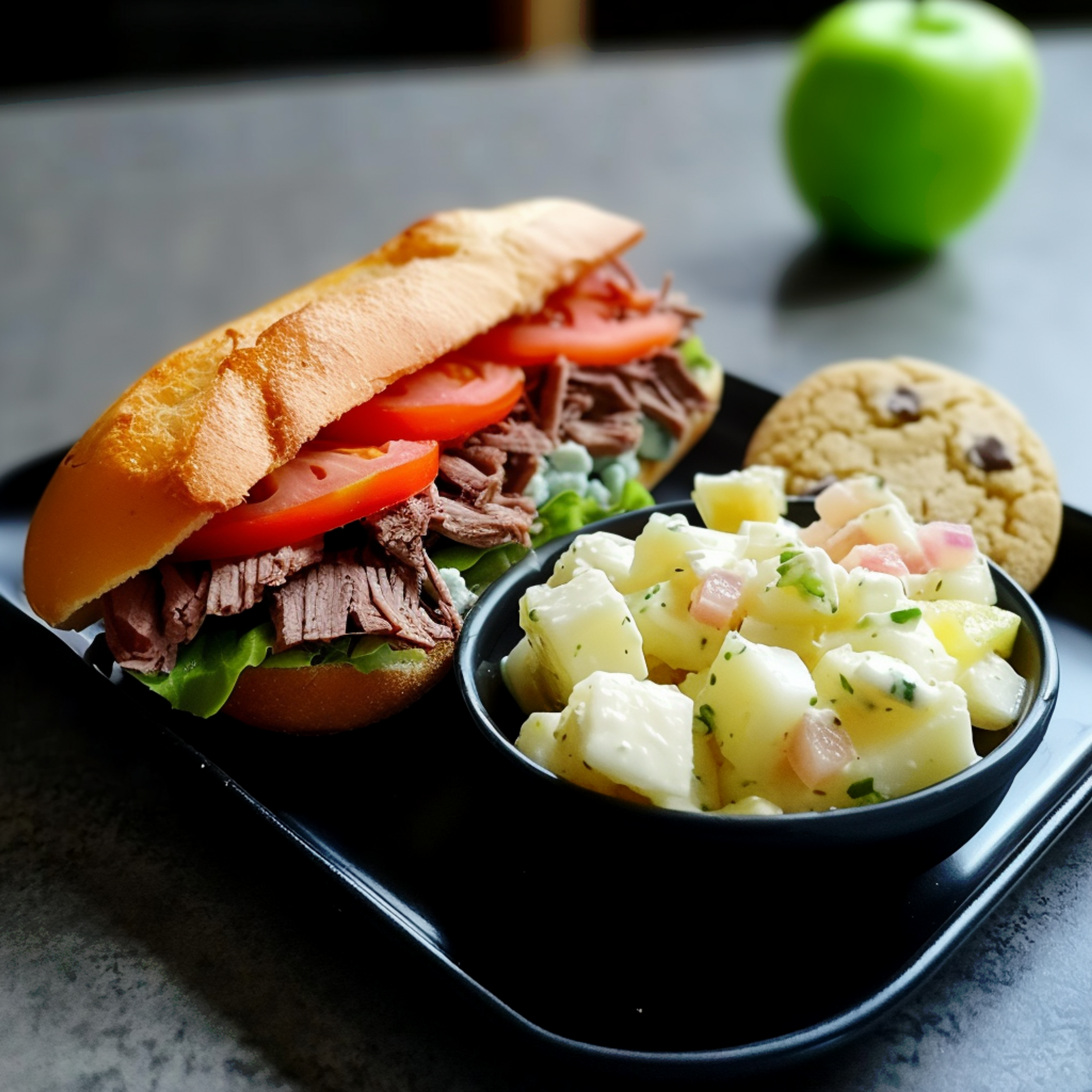 Beef and Bleu Baguette Box Lunch