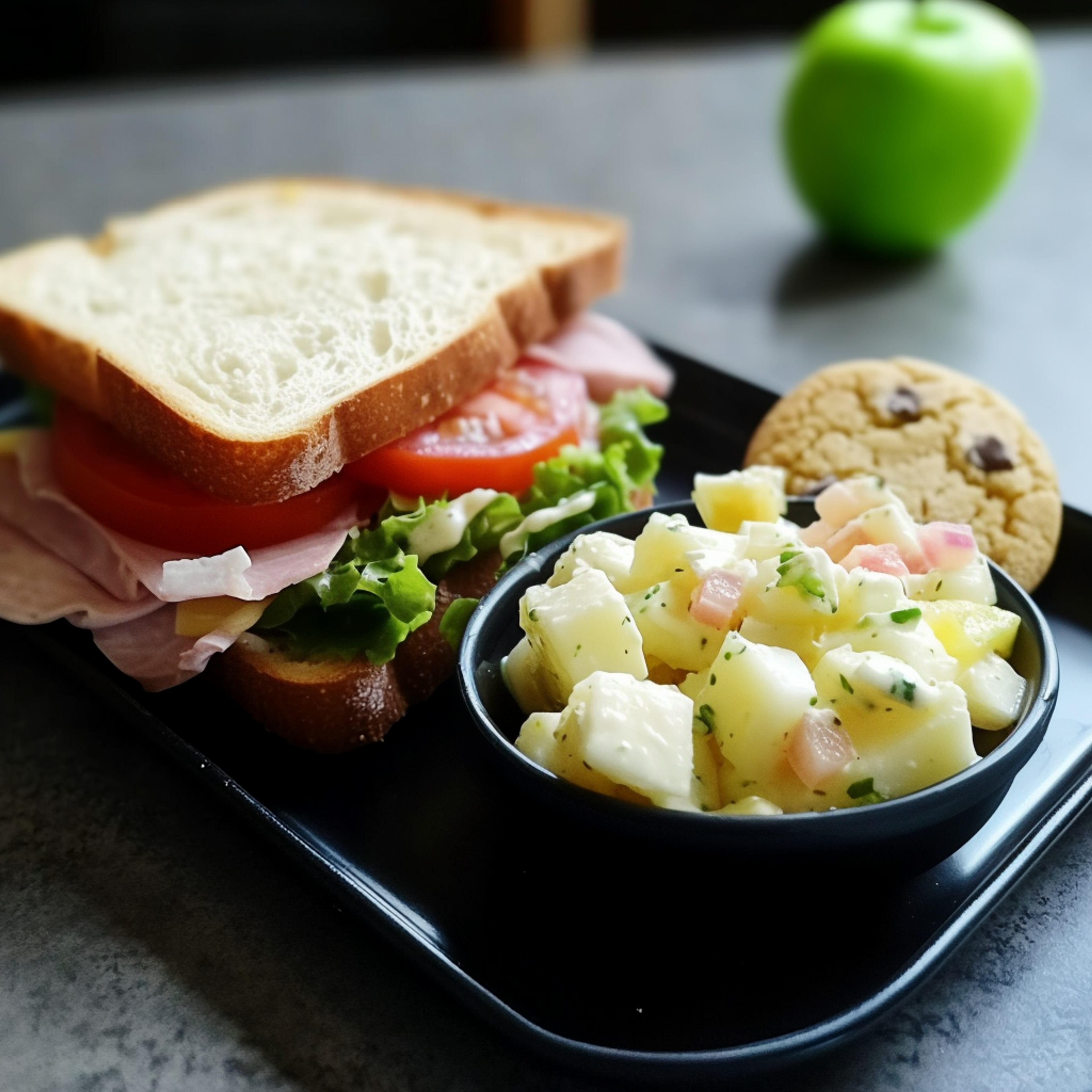 Ham on White Sandwich Box Lunch