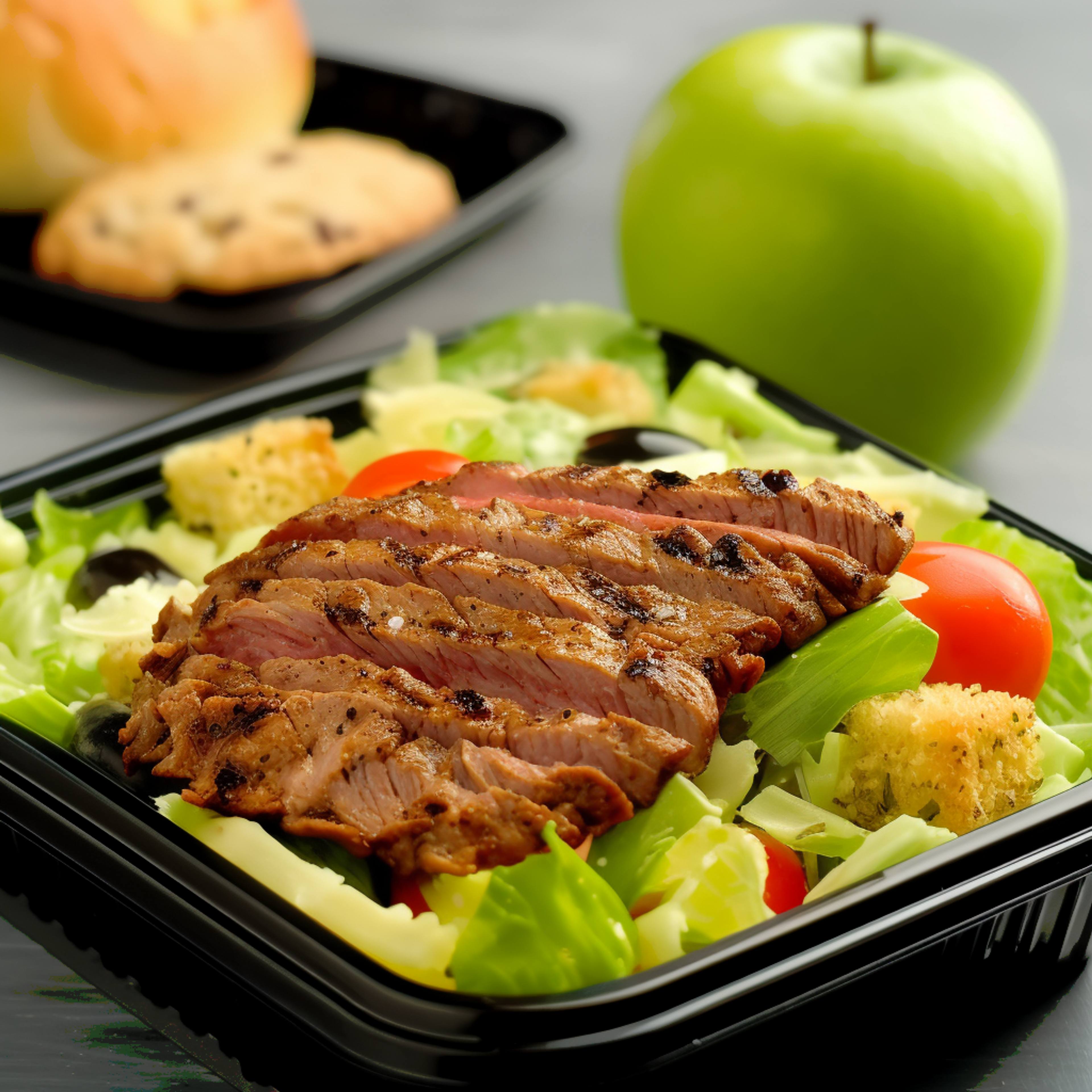 Caesar Salad with Grilled Beef Box