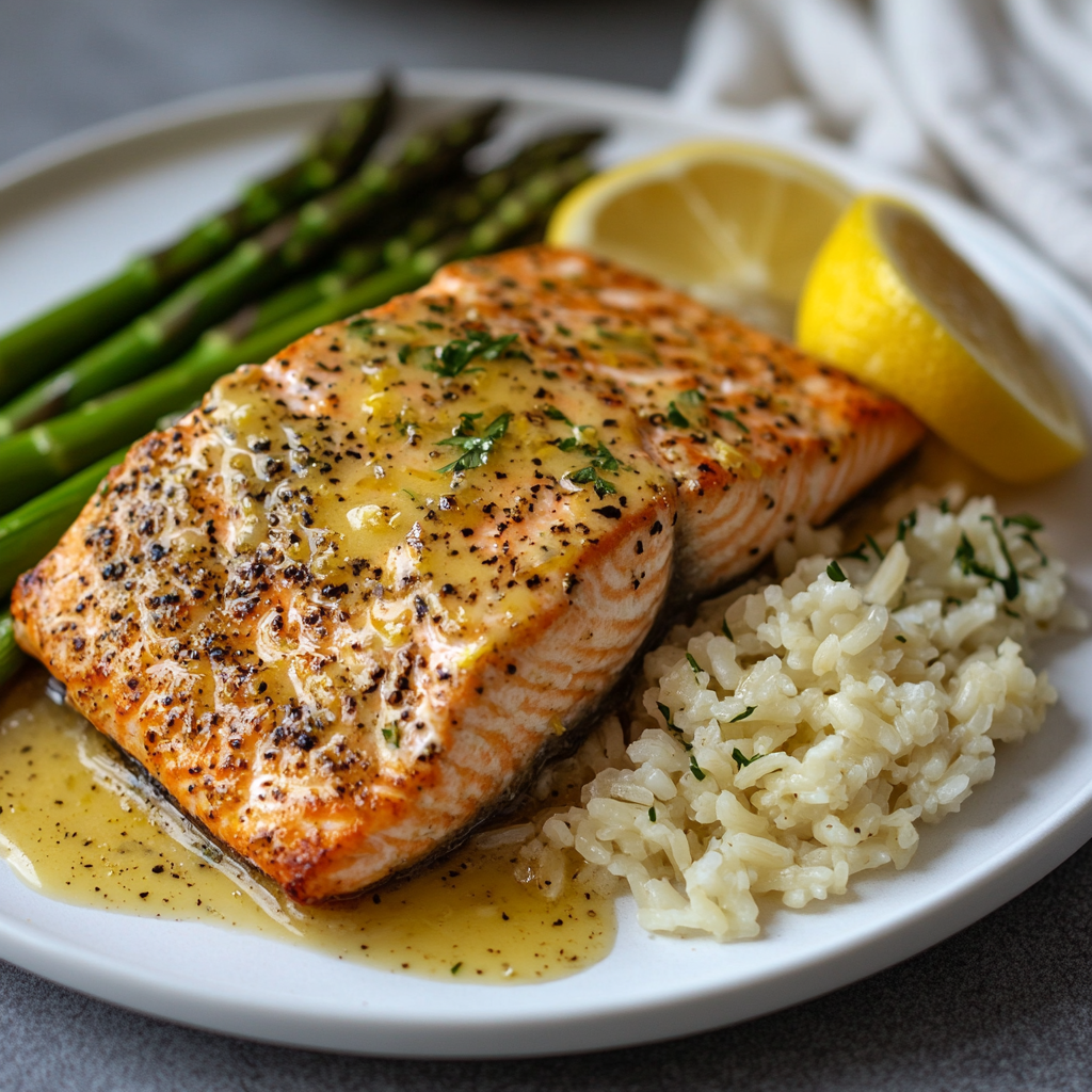 Grilled Salmon Main Course