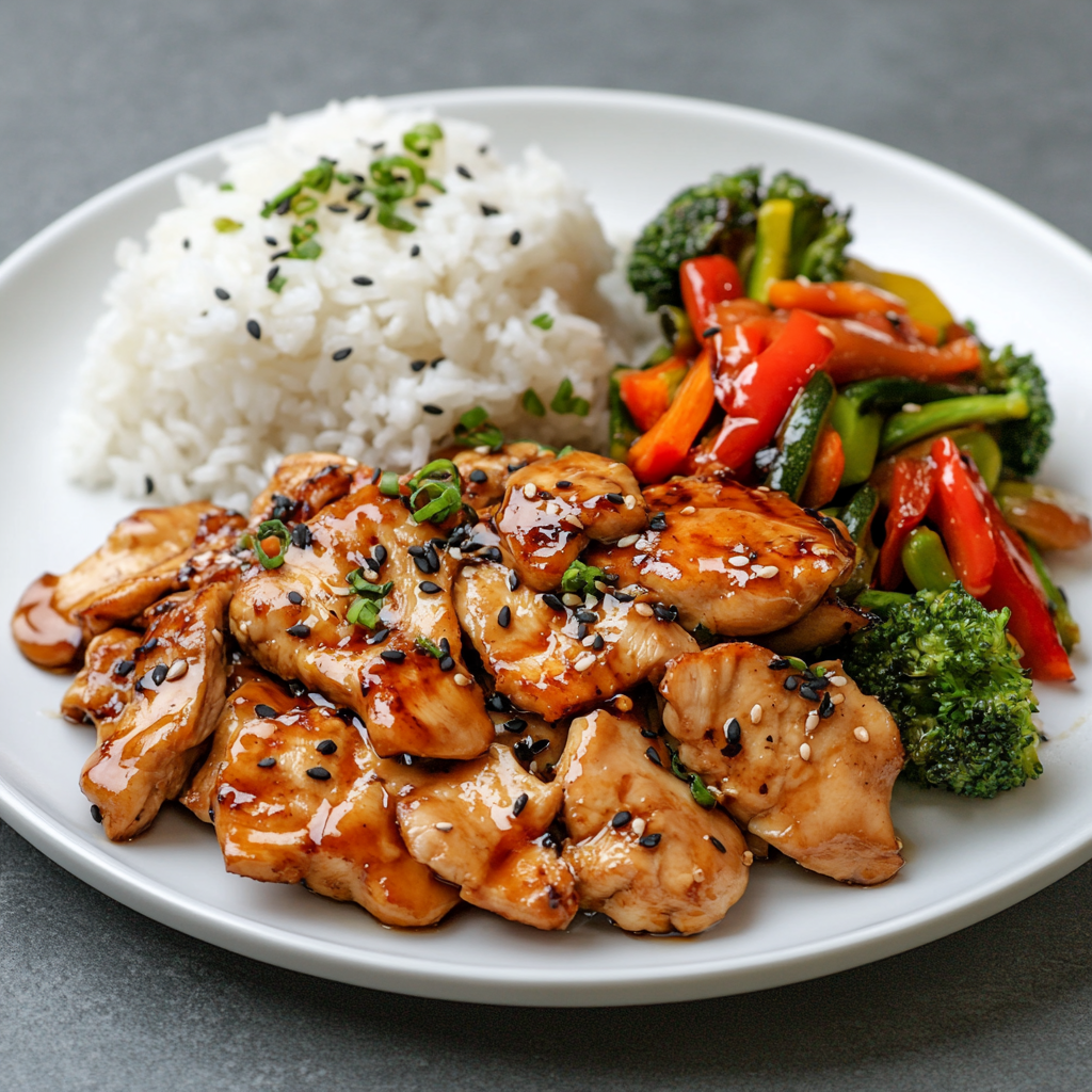 Grilled Chicken Teriyaki Main Course