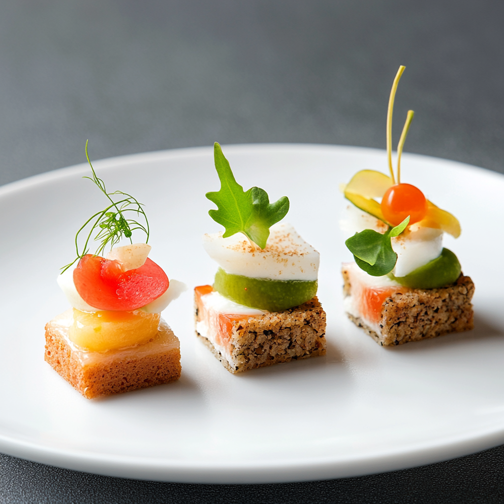 Assorted Cold Canapes