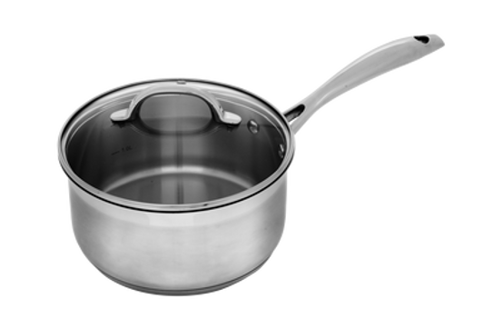 Premium Steel Induction 20cm X 9.5cm 3L Saucepan With Lid