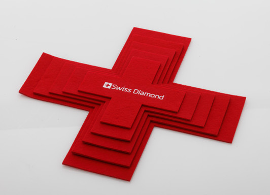 Swiss Diamond Felt Pan Protectors set of 5 - 18cm, 23cm, 28cm, 33cm &38cm