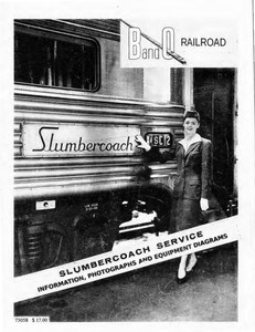 B&O Slumbercoach Service - Information, Photos and Equipment Diagrams