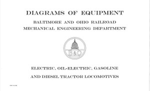 Diagrams of Equipment - Electric, Oil-Electric, Gas and Diesel Tractor Locos (L)