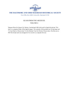 Scans from the Archives, Volume 6, Diagrams of Passenger Facilities Grafton, WV
