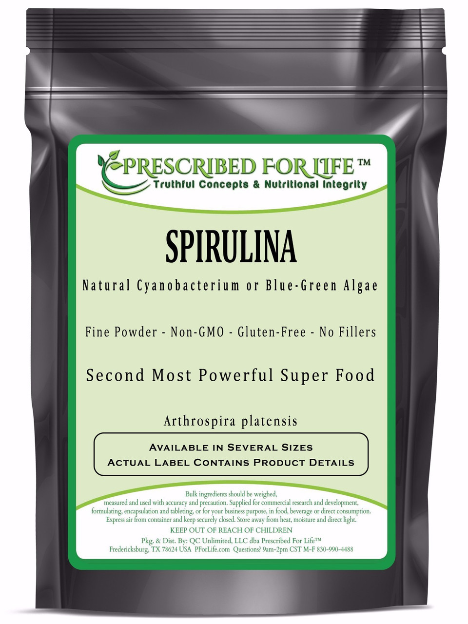 op gang brengen Tegenhanger Verdampen Spirulina - Natural Cyanobacterium Blue-Green Algae Powder (Arthrospira  platensis)