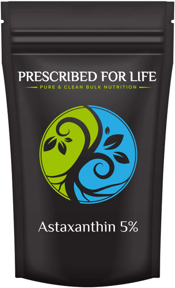 Astaxanthin - Natural Cracked Cell Wall Algae 5% Powder (Haematococcus plurialis)