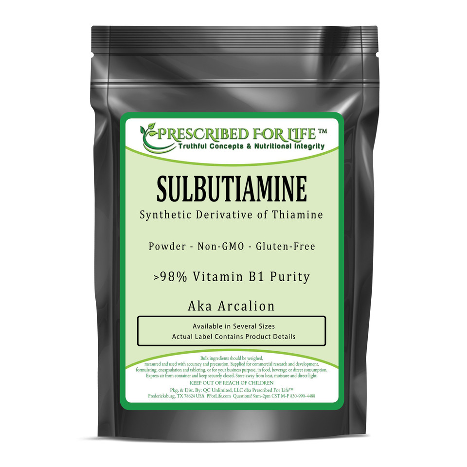 Sulbutiamine Synthetic Derivative of Thiamine Powder >98 Vitamin
