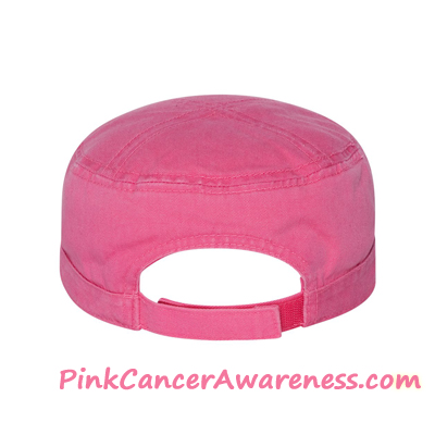 Pink 100% Cotton Newsboy Cap