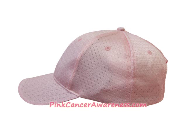 Light Pink Pro Mesh Low Profile Cap with Pre-curved visor