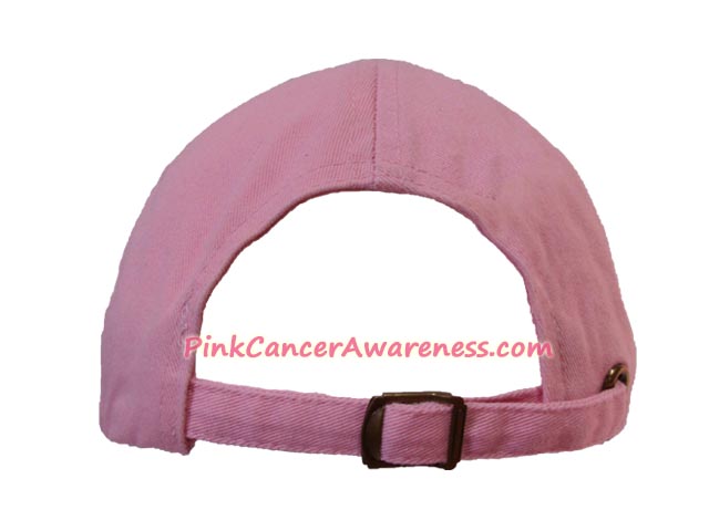 Pink Cotton Baseball Cap