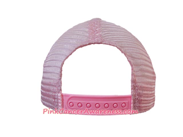 Pink Cancer Awareness Five Panel Mesh Back Cap