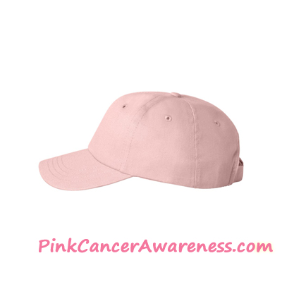 Pink 100% Cotton light-weight 6panel Cap