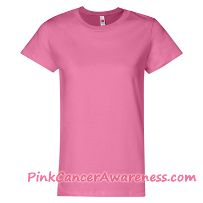 Pink Womens T-Shirt