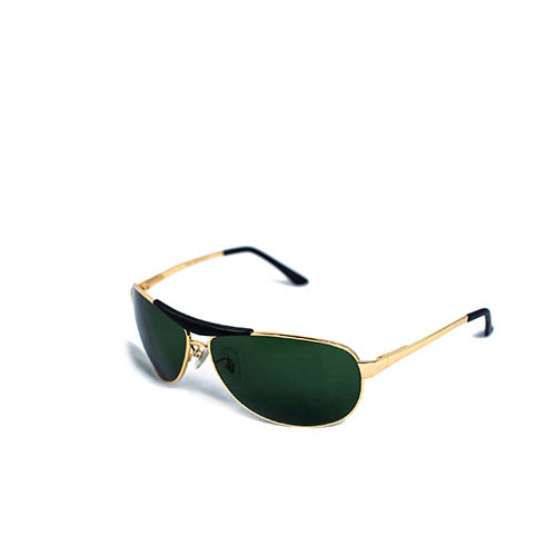 Black/Gold Sunglasses Unisex