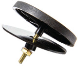 SIERRA 10860 GAUGE HOLE BLANK 2" BLACK