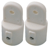 SEA-DOG LINE 273111-1 3/4 OUTSIDE EYE END WHT   2/CD