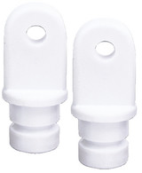 SEA-DOG LINE 273176-1 3/4 INSIDE EYE END WHT   2/CD