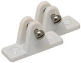 SEA-DOG LINE 273231-1 LG DECK HINGE/ANGLED WHT  2/CD