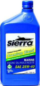 SIERRA 18-9400CAT-2 OIL 25W40 FCW CAT QT