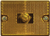 OPTRONICS MC36ABP CLRNCE MRKR SQ AMBER STD MNT