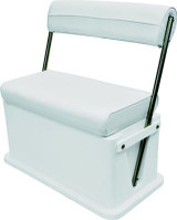 WISE SEATING 8WD437SS-784 LIVEWELL COOLER SEAT WHITE