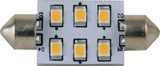 SCANDVIK 41102P LIGHT FESTOON 37 MM 6 LED WW