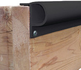 DOCK EDGE DE1118F SMALL P PROFILE BLK 24FT