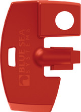 BLUE SEA SYSTEMS 7903 SWITCH BATTERY M KEY LOCK RED