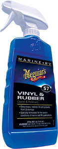 MEGUIARS, INC M-5716 VINYL/RUBBER CLNR/COND-16OZ