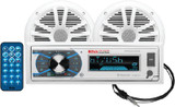 BOSS AUDIO SYSTEMS MCK632WB.6 MARINE RECEIVER   SPEAKER PKG