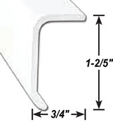 A P PRODUCTS 021-86102-16 LONG LEG TRIM BLK 16' @5