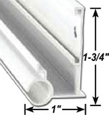 A P PRODUCTS 021-56302-16 GUTTER/AWN RAIL BK 16' @5