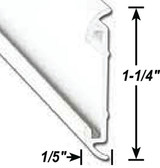 A P PRODUCTS 021-54602-16 FLAT TRIM INS. BLK 16' @5