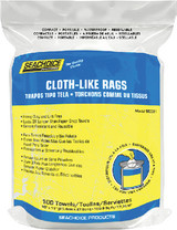 SEACHOICE NW-90021-100SC RAGS-IN-A-RESEALABLE BAG 100CT