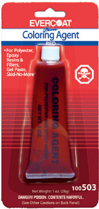 EVERCOAT 100503 COLORING AGENT-TROPICAL RED