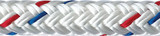 SAMSON ROPE 605024010083 ANCHOR LINE DB/BRD 3/8X100 WHT