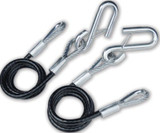 TIEDOWN ENGINEERING 59537 HITCH CABLE  CLASS 2 BLK  2/CD