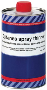 EPIFANES TPVS.1000 THINNER FOR PAINT/VARN. SPRAY
