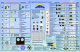 SCANDVIK 13001 COUNTER MAT-LED BULB