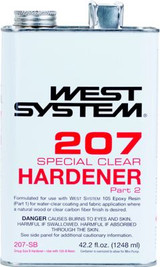 WEST SYSTEMS 207-SB .33 GL. SPEC. CLEAR HARDENER