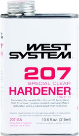 WEST SYSTEMS 207-SC 1.45 GL. SPEC CLEAR HARDENER